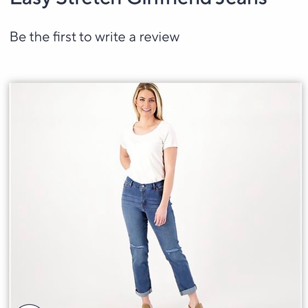 Denim & Co Canyon Retreat Girlfriend Fit Petite 4